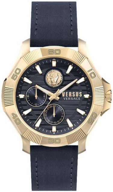 Versus by Versace Herren Armbanduhr DTLA 46 mm Armband Leder VSPZT2121